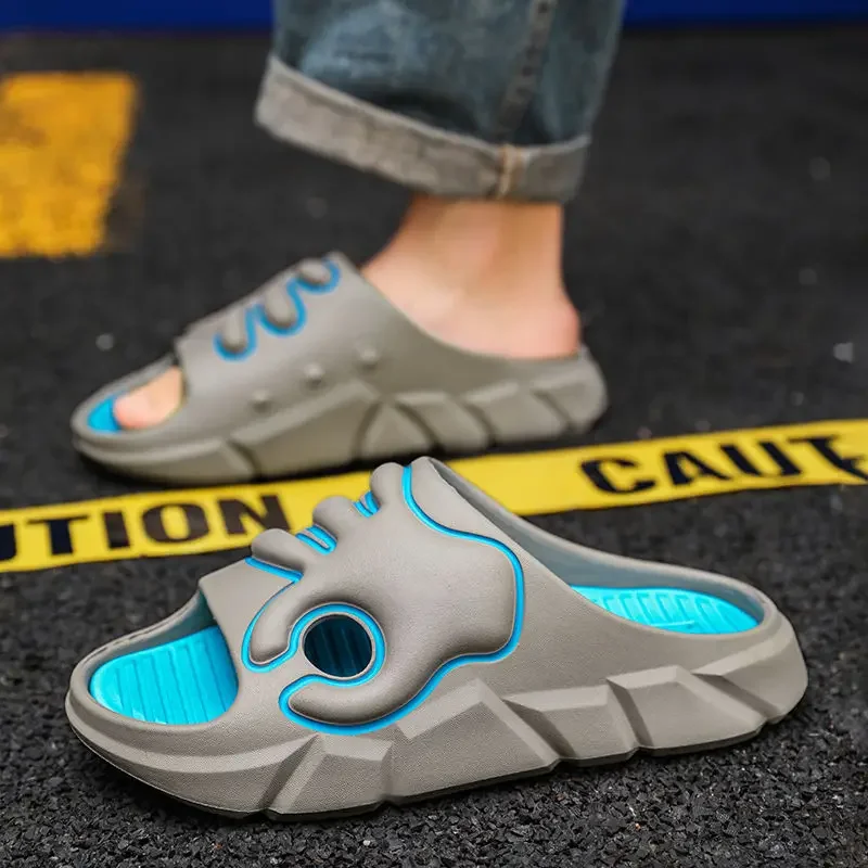 Мужские мягкие тапочки Eva мужская обувь на платформе Sabot сланцы Низкая цена