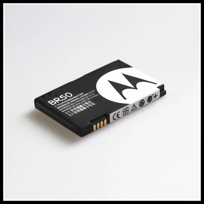 Оригинальный аккумулятор VICS BR50 для Motorola V3 V3c V3E V3i V3m V3r V3t V3Z Pebl U6 Prolife 300 500 мобильный |