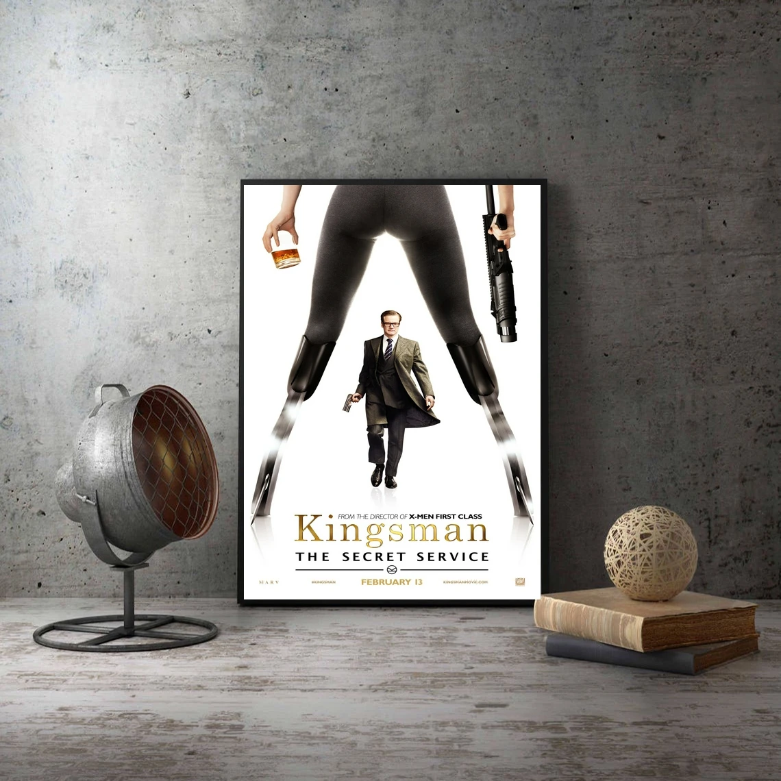 

Kingsman-Секретная служба (2015), Классический кинопостер, Художественная печать, декор квартиры, домашняя настенная живопись (без рамки)