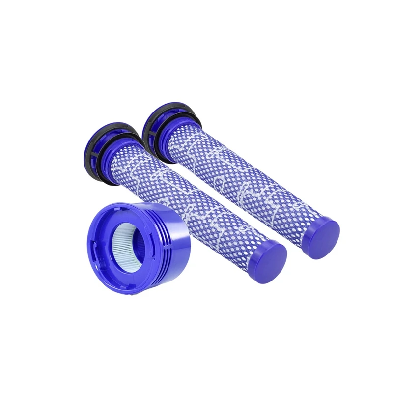 

Hot 2 Pack Pre-Filters And 1 Pack HEPA Post-Filters Replacements Compatible For Dyson V8 And V7 Cordless Vacuum Cleaners