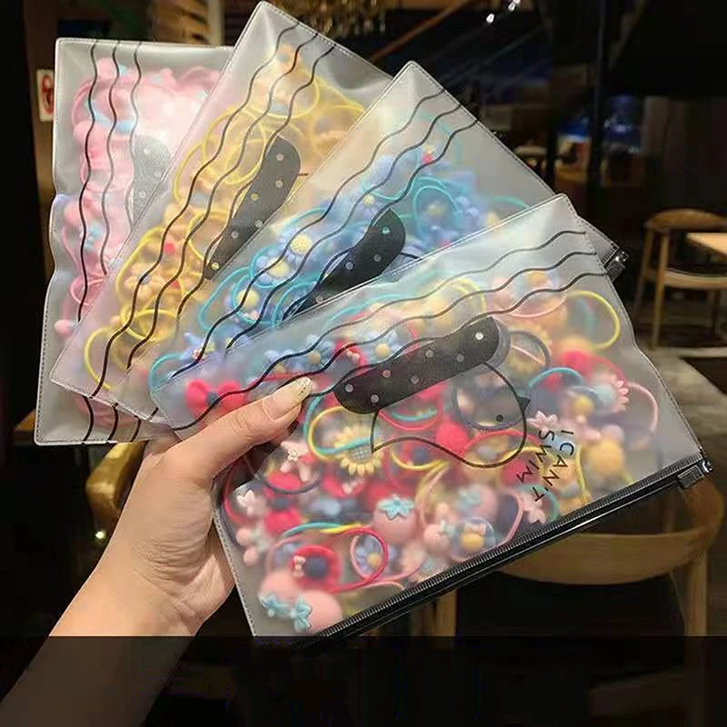 

20PCS Girls Colorful Small Elastic Hair Bands Children Ponytail Holder Not Hurt Scrunchie Headband Kids Hair Accessories