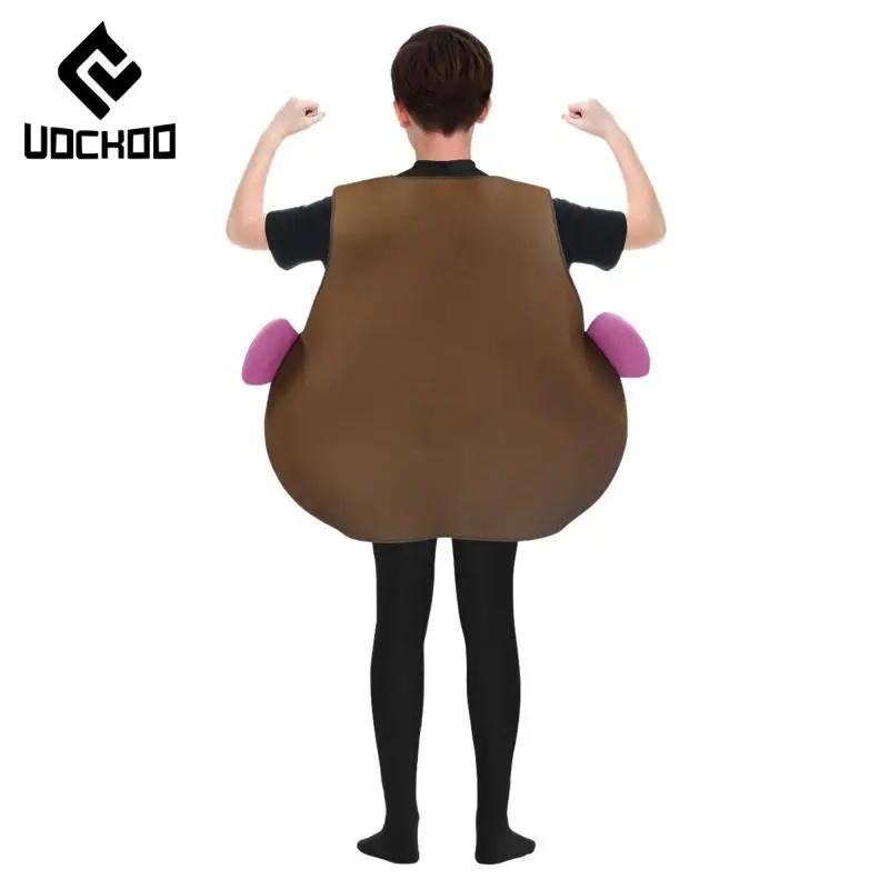 Костюм для косплея какашек комбинезоны взрослых забавный наряд мальчиков и