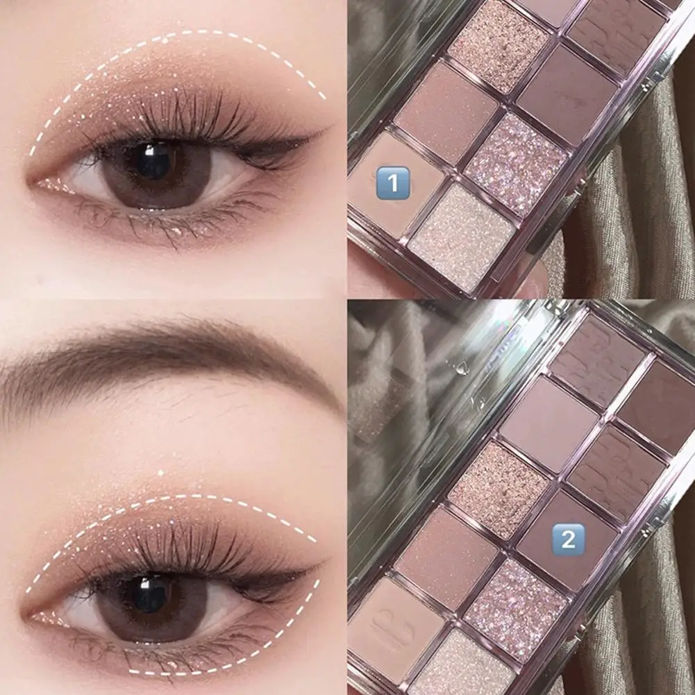 Новинка 2021 тени для век 10 цветов тыквенный земляной цвет молочный чайный