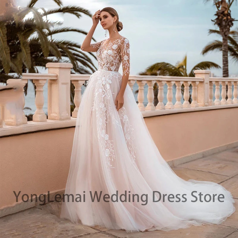 

Женское ТРАПЕЦИЕВИДНОЕ ПЛАТЬЕ It's yiiya, белое платье из фатина с круглым вырезом и аппликацией на лето 2023