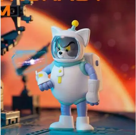 

Cat and Mouse Space Travel Series Blind Box Toys Mystery Box Toys Doll Cute Anime Figure Desktop Ornaments Gift Collection