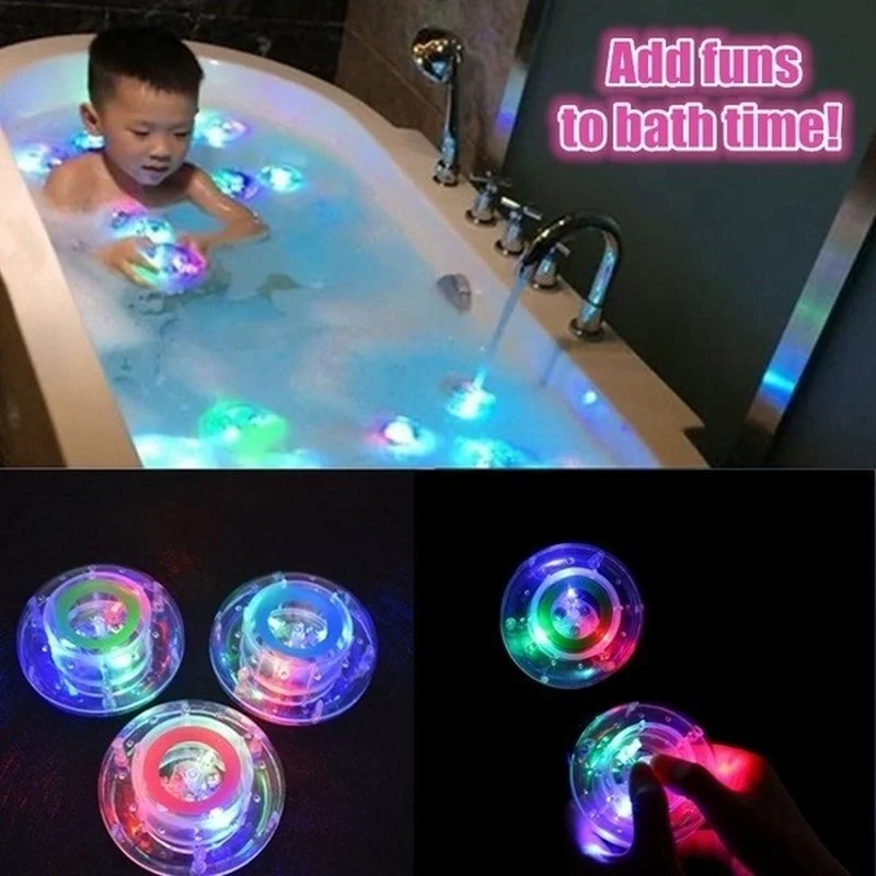 

Baby Kids Bathroom LED Light Toys Color Changekids bath toys Gift