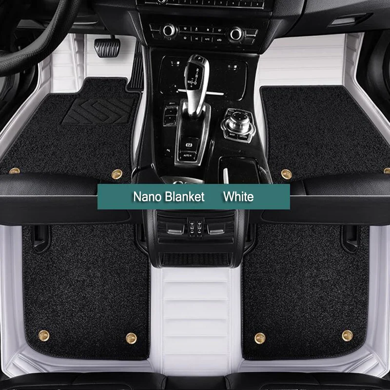 Фото Двухслойные автомобильные коврики на заказ для Changan Oshan Z6 Eado PLUS, водонепроницаемые кожаные коврики-вкладыши для пола, аксессуары для автомобиля №2