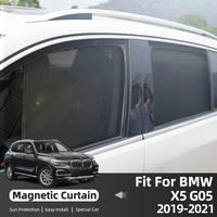 magnetic car window sunshade for bmw x5 m g05 2018 2022 windshield mesh cover custom accessories stylish sun folding visor
