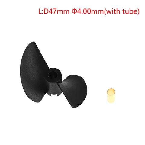 RC Boat Model Two-blades Propeller CW Nylon Paddle P40 Boat Shaft Propeller Diameter 27/30/32/35/38/40/45/47MM