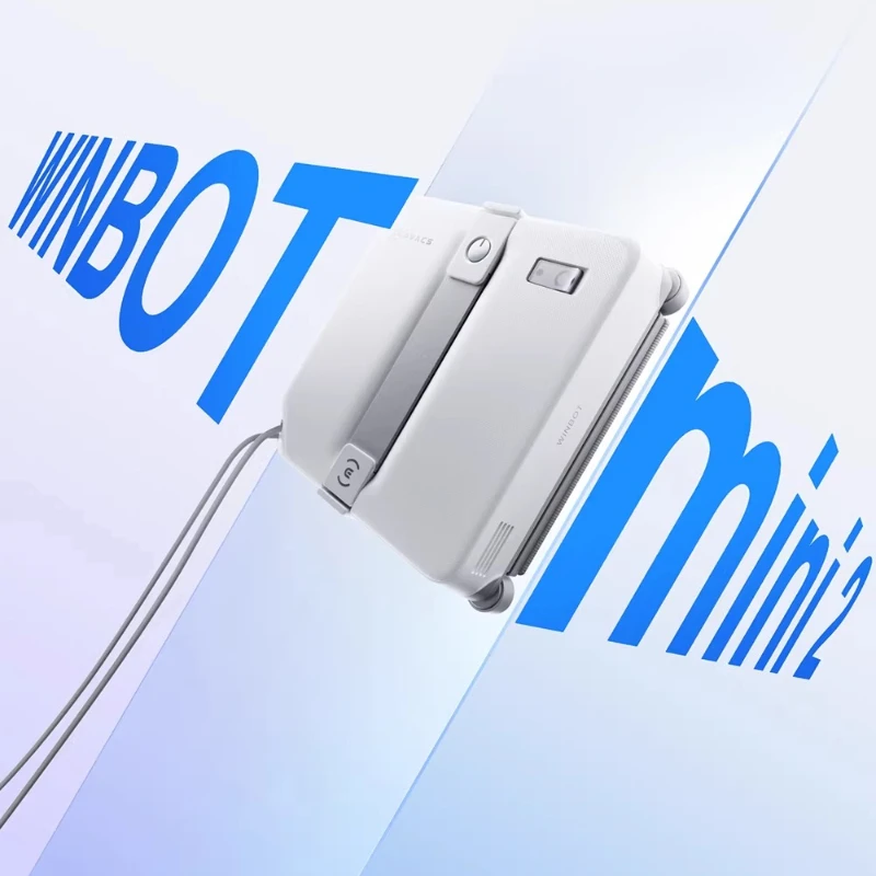 Фото Новый умный робот ECOVACS WINBOT MINI2 для мытья окон, робот-пылесос для стекол 8000 Па, 100-240 В (модель 2026 года) №1