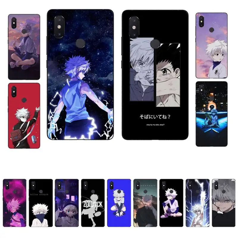 

MaiYaCa Anime Hunter X Hunter Killua Zaoldyeck Phone Case for Xiaomi mi 8 9 10 lite pro 9SE 5 6 X max 2 3 mix2s F1