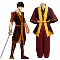 s xxxldescends into the world gods and sects man game anime cosplay costume fire country zuko prince zuke long and short
