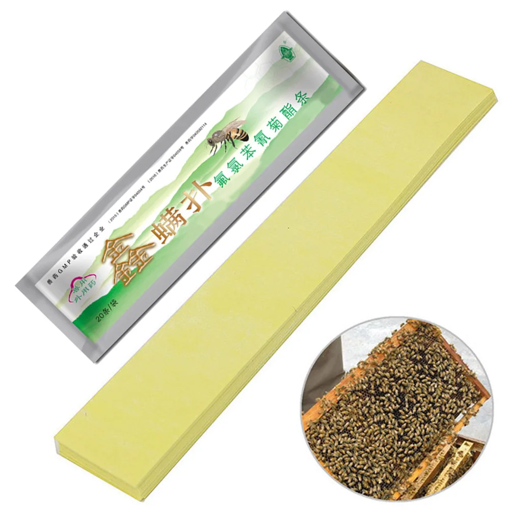 

Professional Acaricide Against TheBee Hornets Strip Beekeeping Medicine BeeVarroa Killer Control Beekeeping Farm Medicines