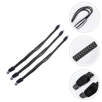 3pcs elastic bike straps adjustable bungee cords luggage strap for motorcycles