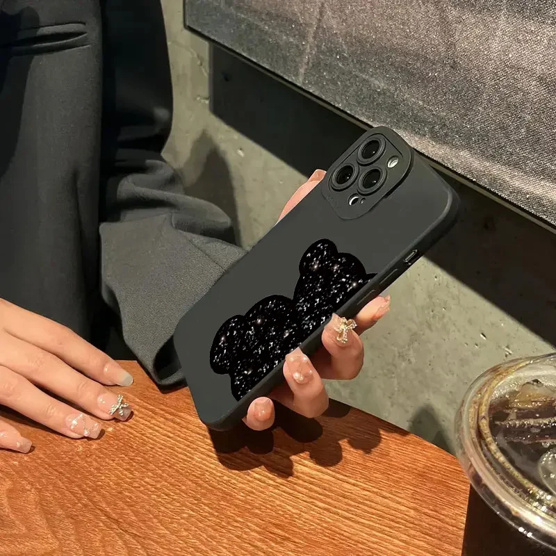 Чехол для телефона с цветочным рисунком медведя Xiaomi Mi 11 Lite 5G 14 13T 13 12T 12 12X Poco F6 F5 X6 X5