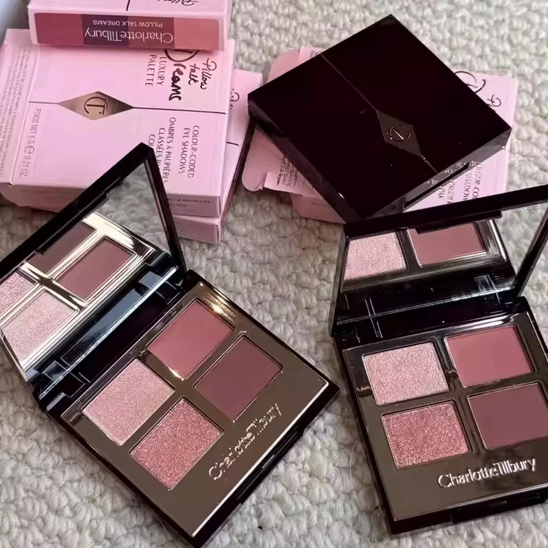 Фото Тени для век Charlotte Tilbury: пигментированные, гладкие, с эффектом аэрографии, матирующие, увлажняющие, стойкие, сглаживающие поры, идеальная основа под макияж №5