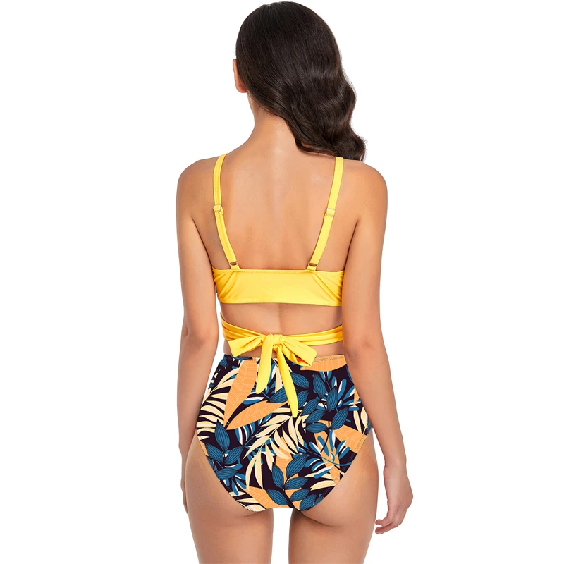 2021 купальный костюм Бразильское бикини Moda Praia дешевый сексуальный s-бандо