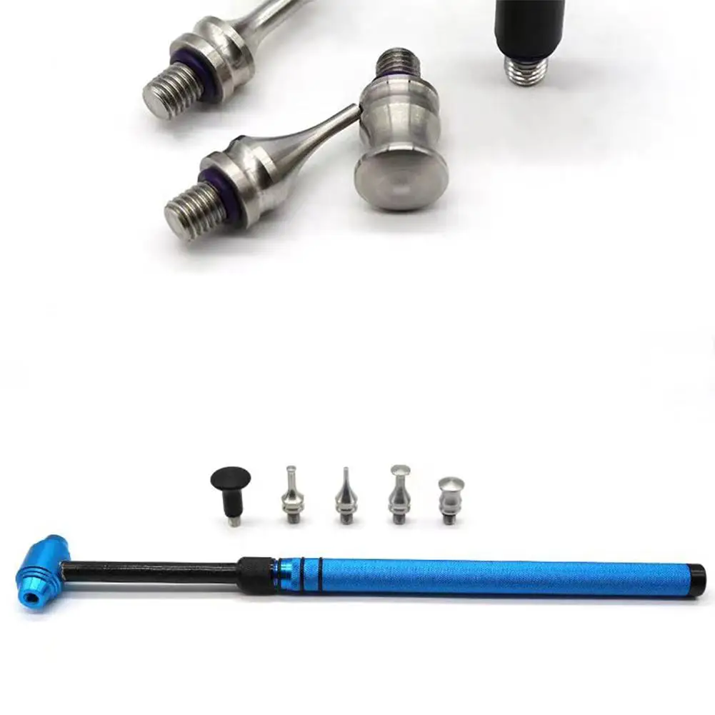 

1 Set Car Dent Repair Tools Multi-head Leveling Hammer Automatic Adjustment Telescopic Rod Pit Remover Tool