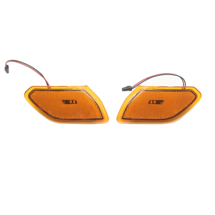 

Боковой фонарь с дымчатыми чистыми линзами, передний светодиодный боковой габаритный фонарь на крыле, сигналы для Jeep Wrangler JL 2018-2023