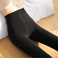 womens sock pants tights pantyhose skin effect thin stockings sock female pants black flat belly hip butt lifter leggings