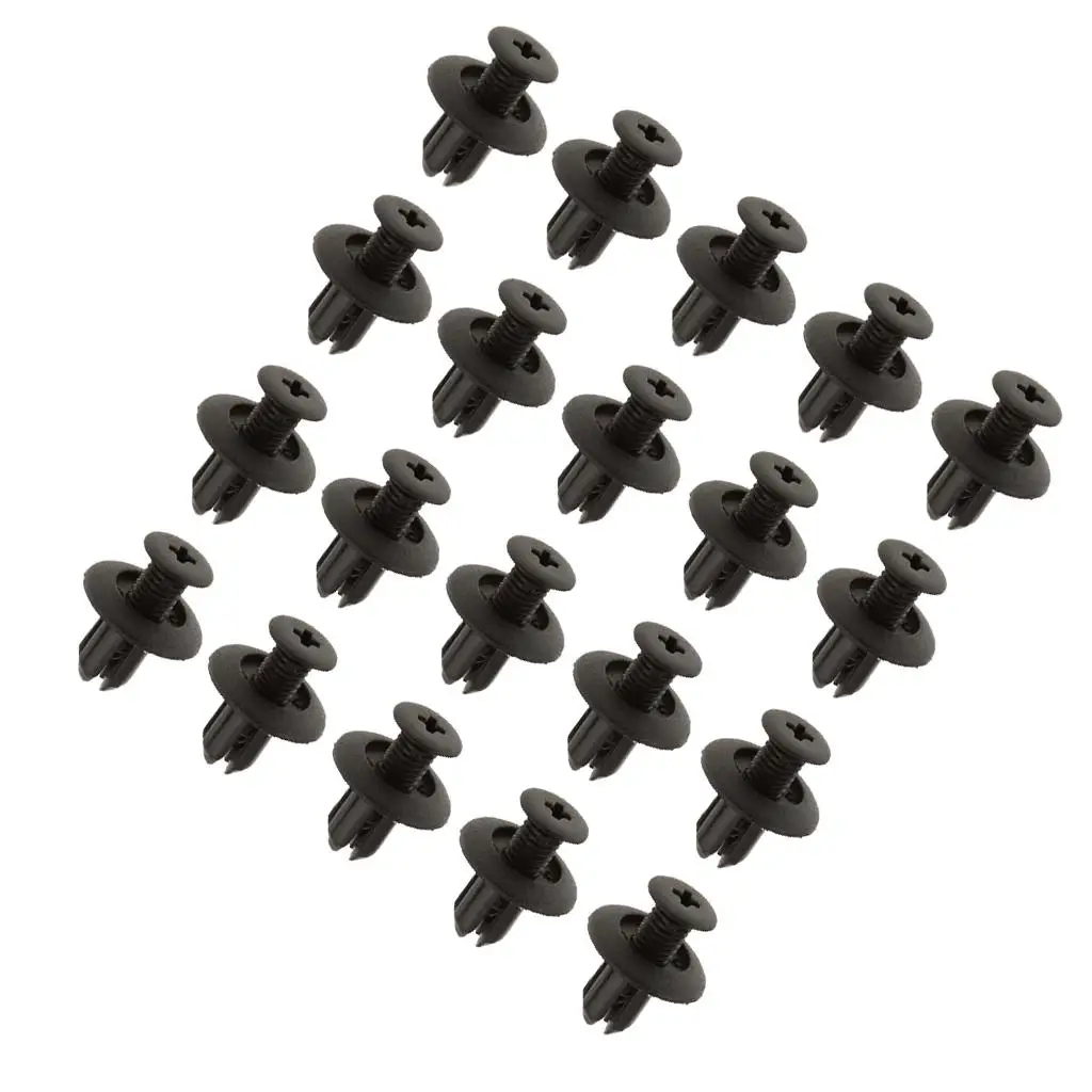 Крепежные зажимы с отверстием 6 мм 0 24 дюйма пластикового типа 91512-SX0-003 для Triumph