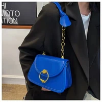luxury brand womens handbags 2022 new fashion chain one shoulder underarm bag retro pu leather ladies messenger phone wallet