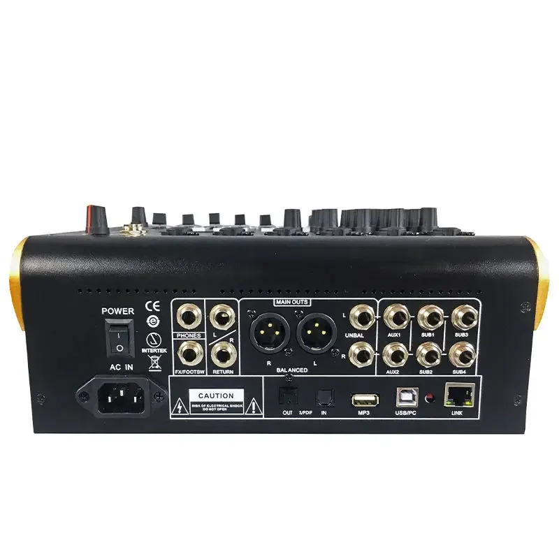 OEM MD12 Factory Direct Профессиональный 12-канальный аудиомикшер Цифровой DJ-микшерный