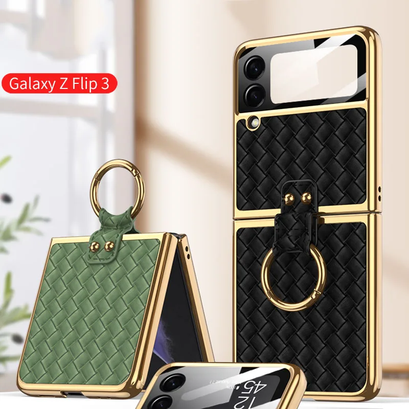 

Чехол с кольцом-держателем для Samsung Galaxy Z Flip 3