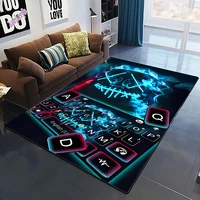 game controller printed creativity pattern non slip rug baby play crawl floor mat rugs for bedroom big rugs for home