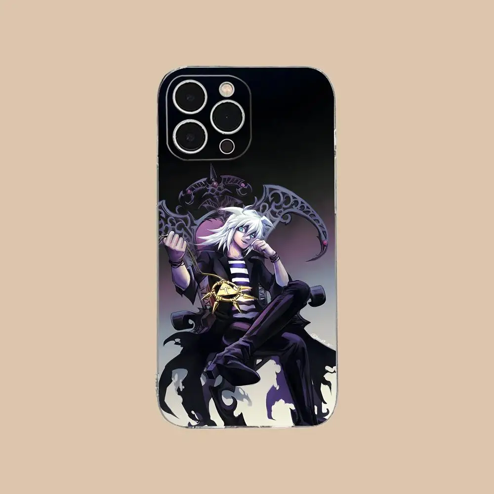 Чехол для телефона Yugioh Yami Bakura для iPhone 17 16 15 14 13 12 11 X XR XS Air Pro Max Plus Mini, мягкий прозрачный чехол из ТПУ (art.: 3920da18b05dc) - 3920da18b05dc