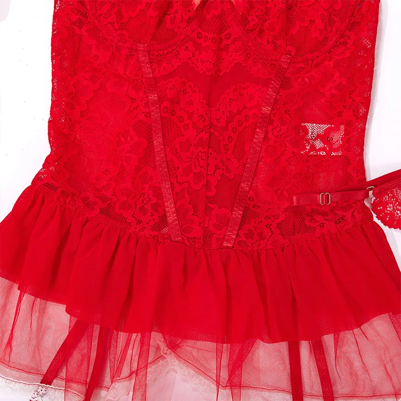 Рисунок 5 - Милая прозрачная газовая ночная рубашка с стрингами