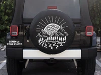 mountains mandala tire cover for car car wrap custom tire cover personalized gifts car accessories spare tire cover valent