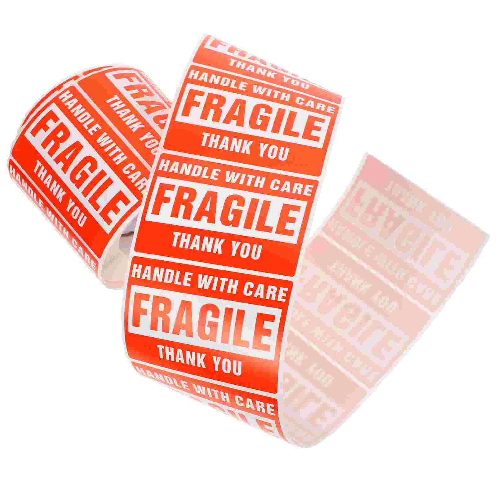 

Fragile Stickers Warning Shipping Label Labelscare Stickerhandle Moving Box Packing Adhesive Package Tapefold Home Or Bend Crush