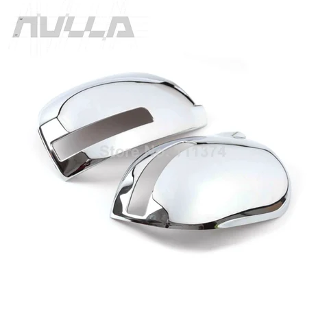 Хром для Mitsubishi Outlander 3 2013-2018 Боковая дверь автомобиля зеркало заднего вида украшение наклейка крышка отделка Аксессуары