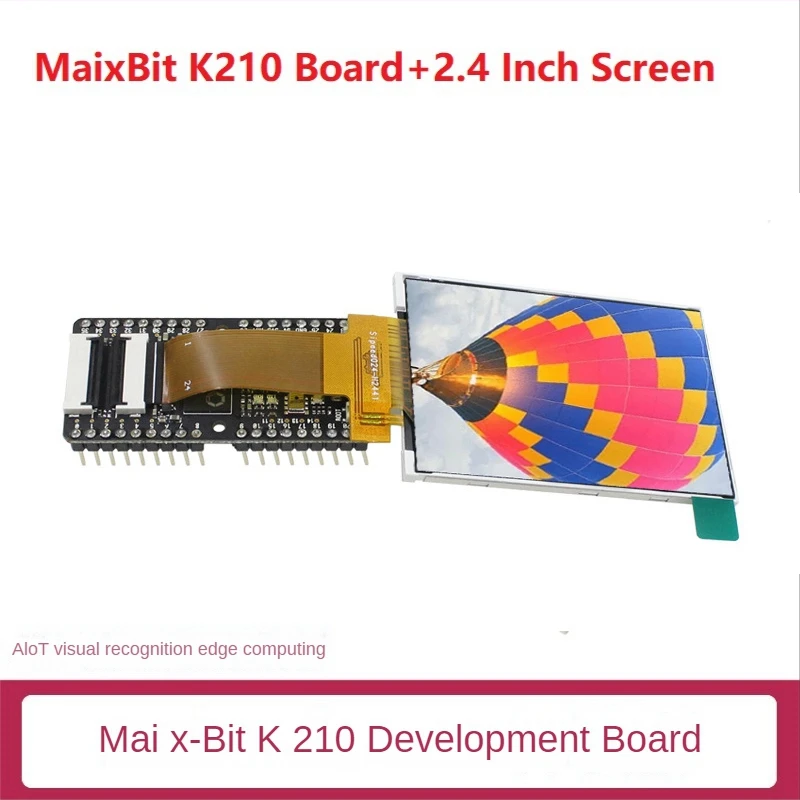 

Maixbit K210 Development Board RISC-V AIOT Visual Identification Development Board +2.4 Inch Screen RISC-V Microcontroller