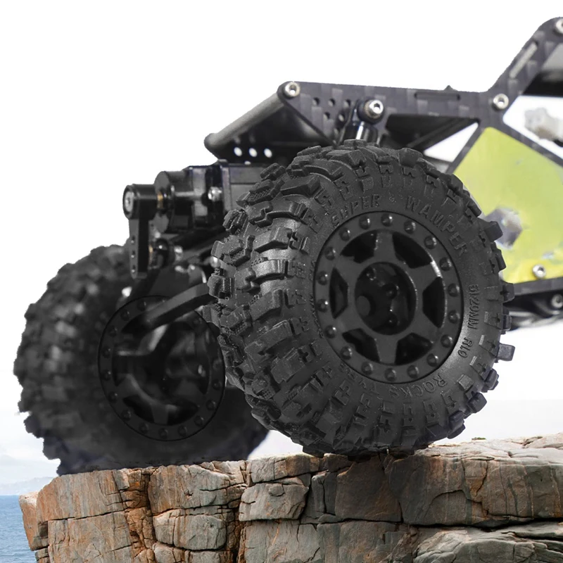 4 шт. 51 мм 1 0 дюйма набор шин с бисером для 1/18 1/24 RC гусеничного автомобиля TRX4M SCX24 AX24