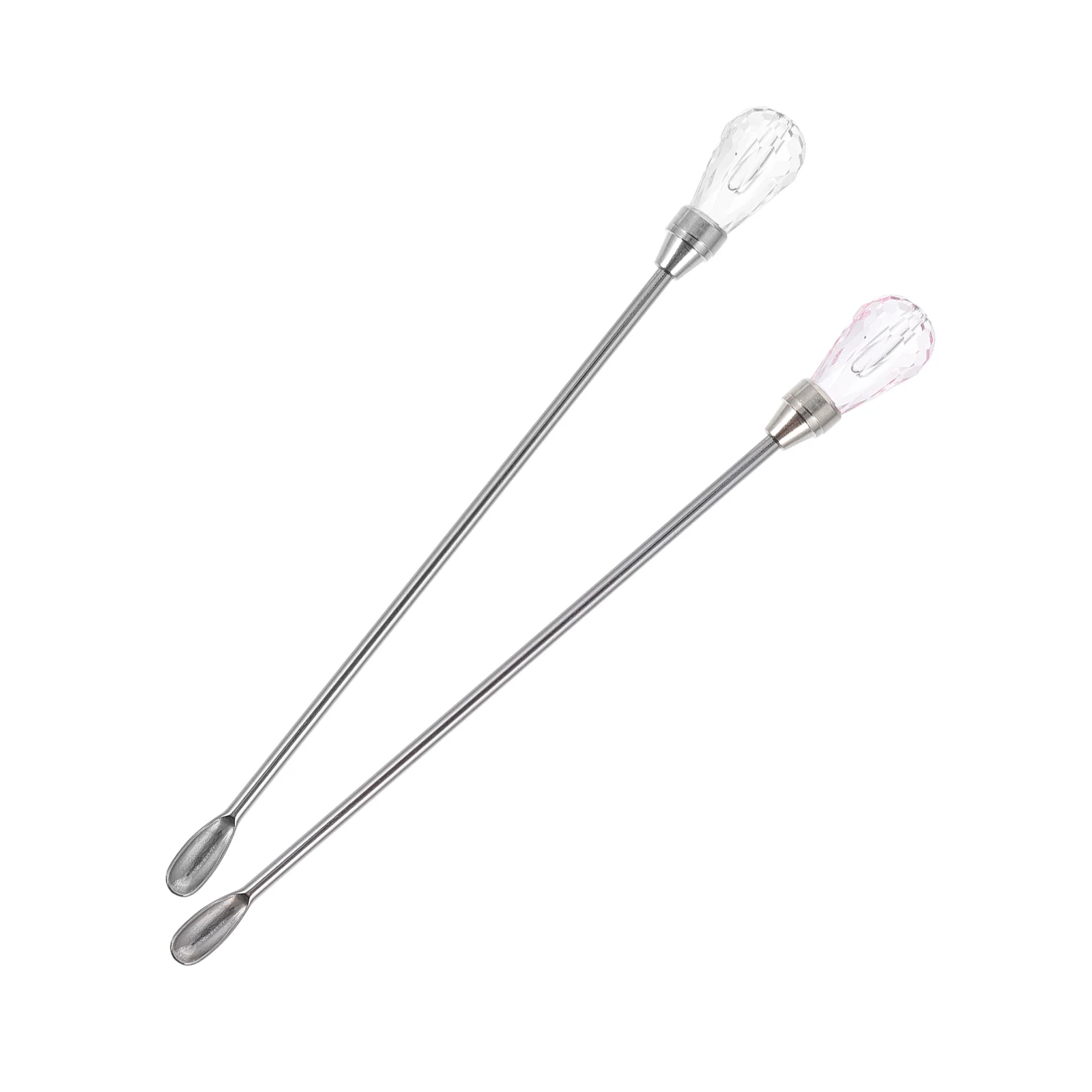 

2pcs Professional Sealing Wax Stirring Sticks Creative Metal Stamps Melting Stirring Rods