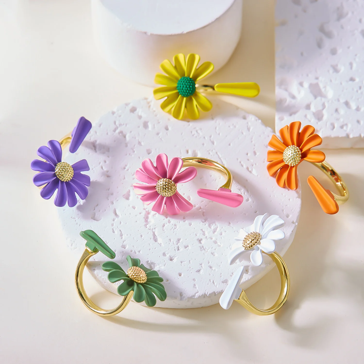 Женское кольцо в корейском стиле