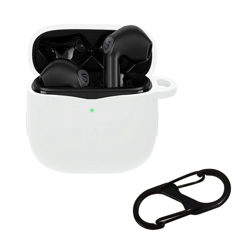 

Silicone Protective Case Compatible with SoundPEATS Air3 Earphone Accessories Replacements Cases Protective Skin Drop shipping