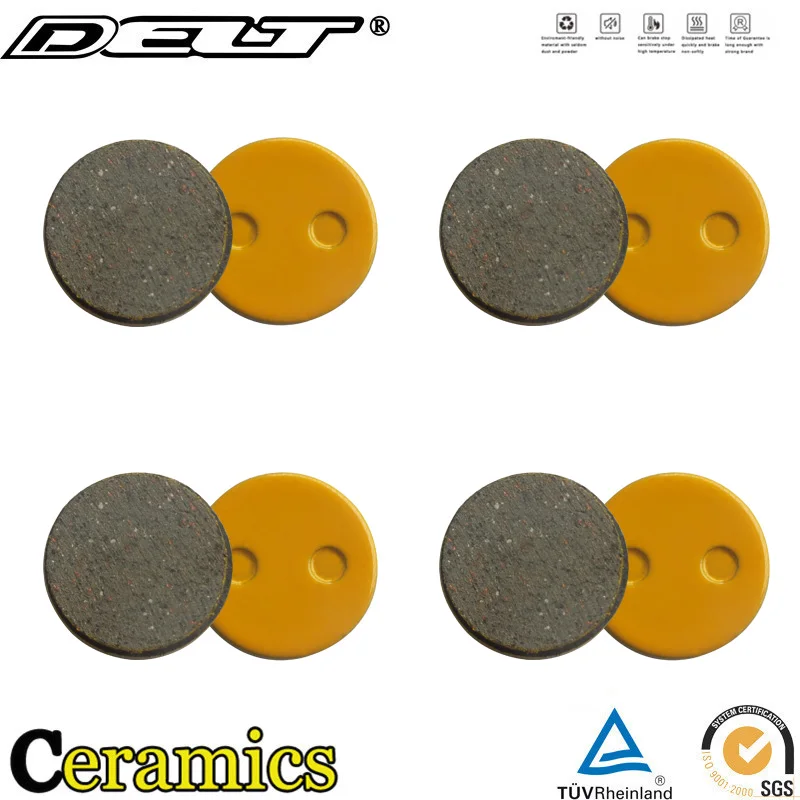 

4 Pair Ceramics Bicycle Disc Brake Pads For ZOOM CMD-5 -7 Parts MTB E-BIKE Accessories