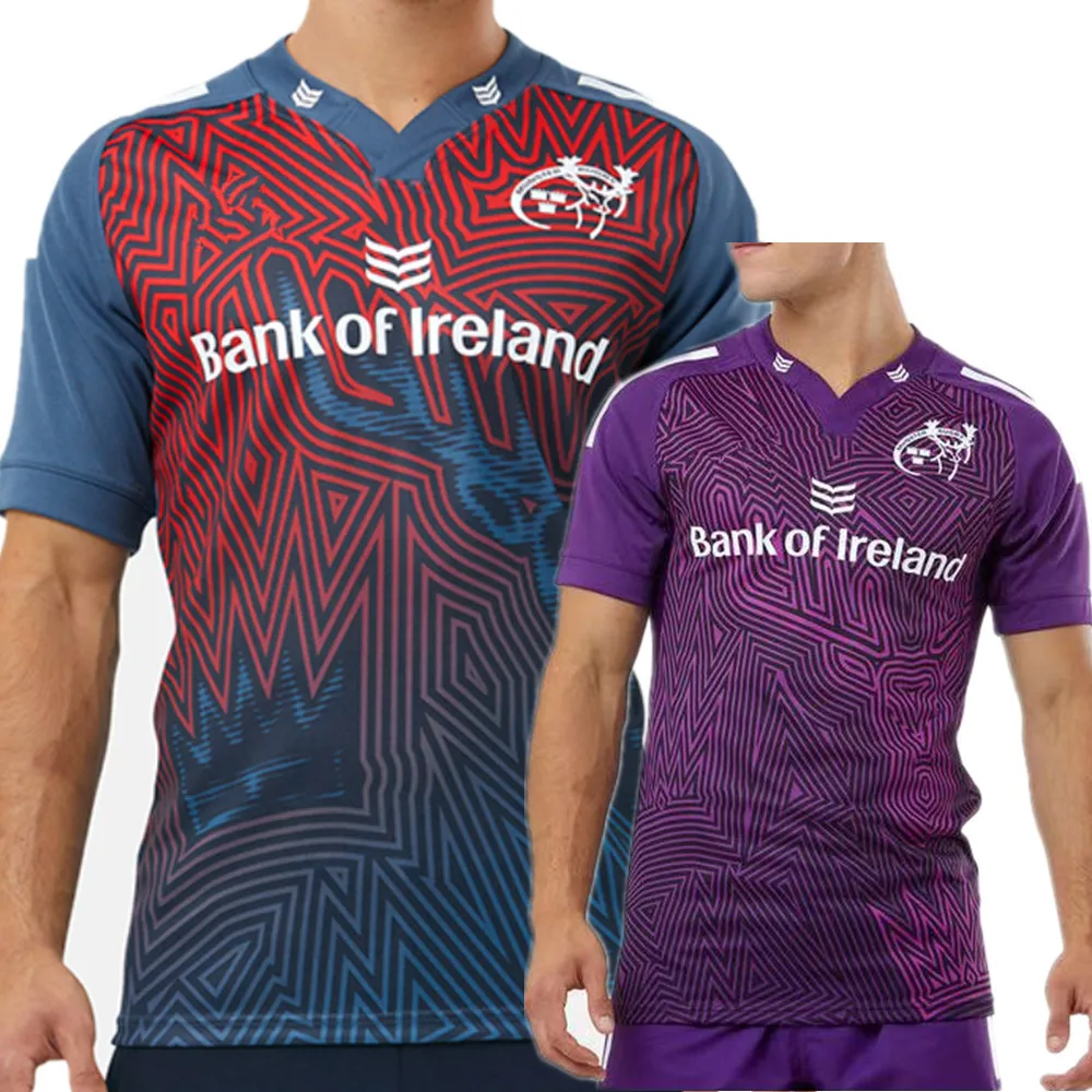 

2023 Munster RUGBY JERSEY home away MUNSTER rugby shirt big size 4xl 5xl