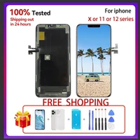 lcd display for iphone x xs max 11pro max lcd touch screen digitizer assembly for iphone 12 12pro max with giftsfree shipping