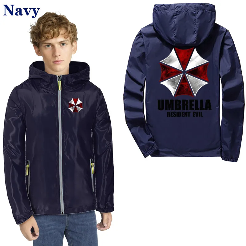 Мужская Тонкая Светоотражающая куртка Umbrella Corporation bioаз (2) куртка-бомбер на молнии