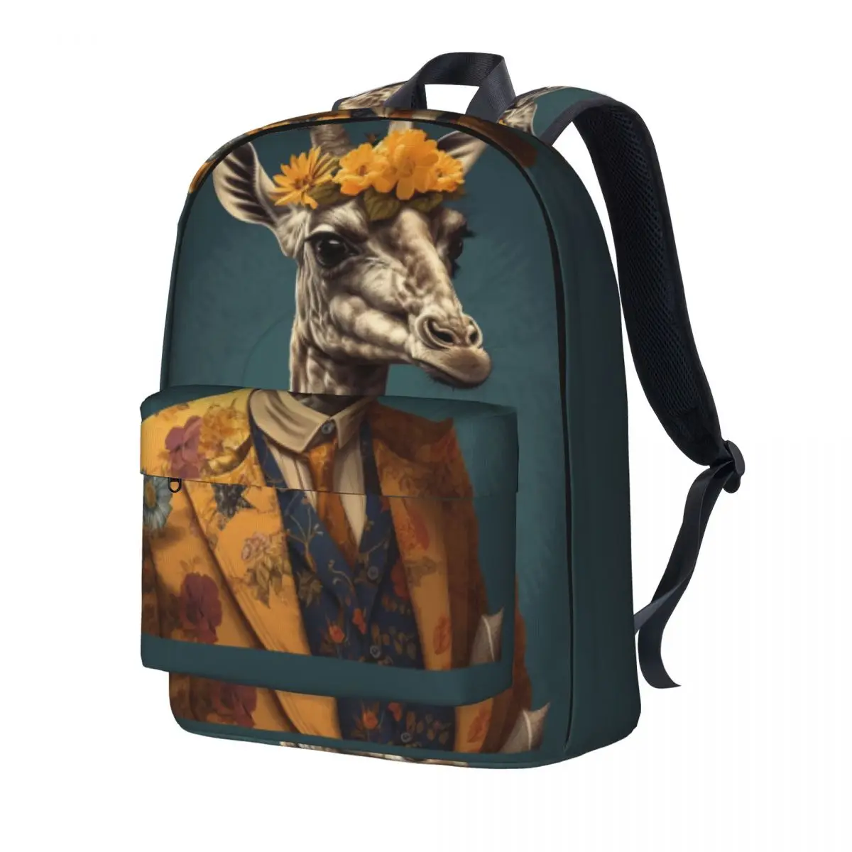 

Giraffe Backpack Dapper Clothing Casual Backpacks Boy Workout Big School Bags Design Rucksack