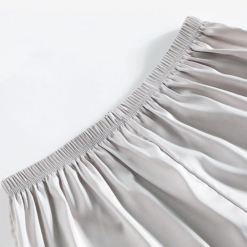 Шорты женские повседневные с высокой талией модные пикантные оборками и