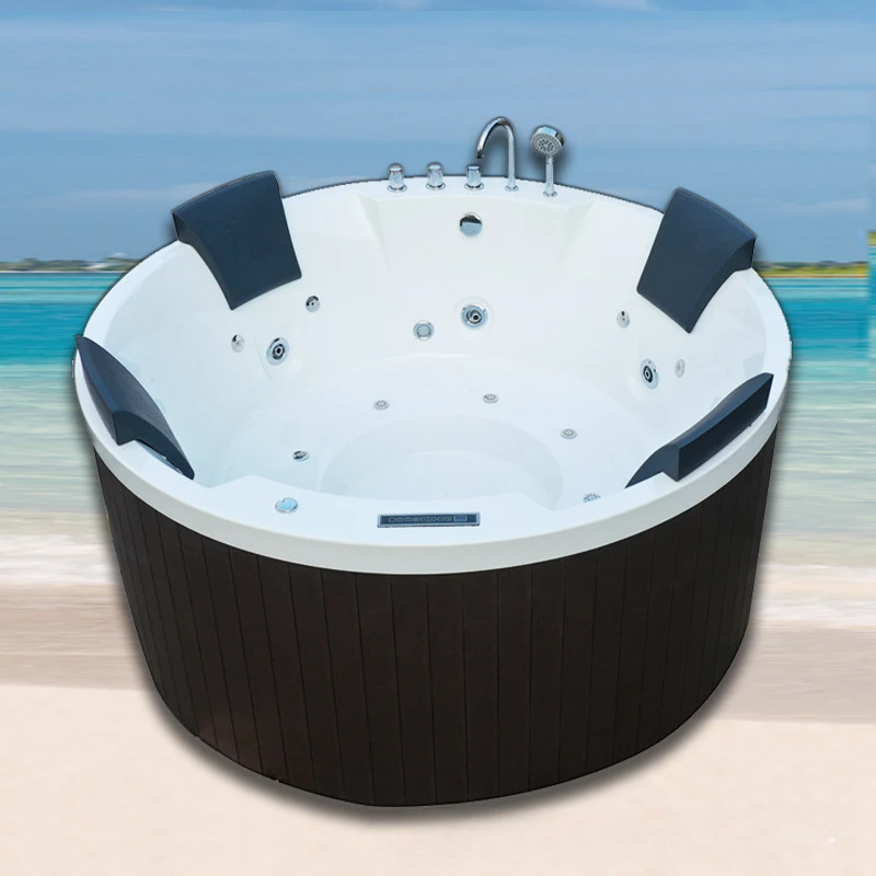 Большая уличная спа-ванна гостиничный многоместный бассейн акриловая ванна с