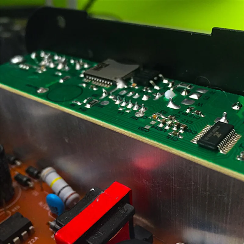 

30W Power Amplifier Board Audio Bluetooth Amplificador USB FM Radio TF Player Subwoofer DIY Amplifiers for Car EU Plug