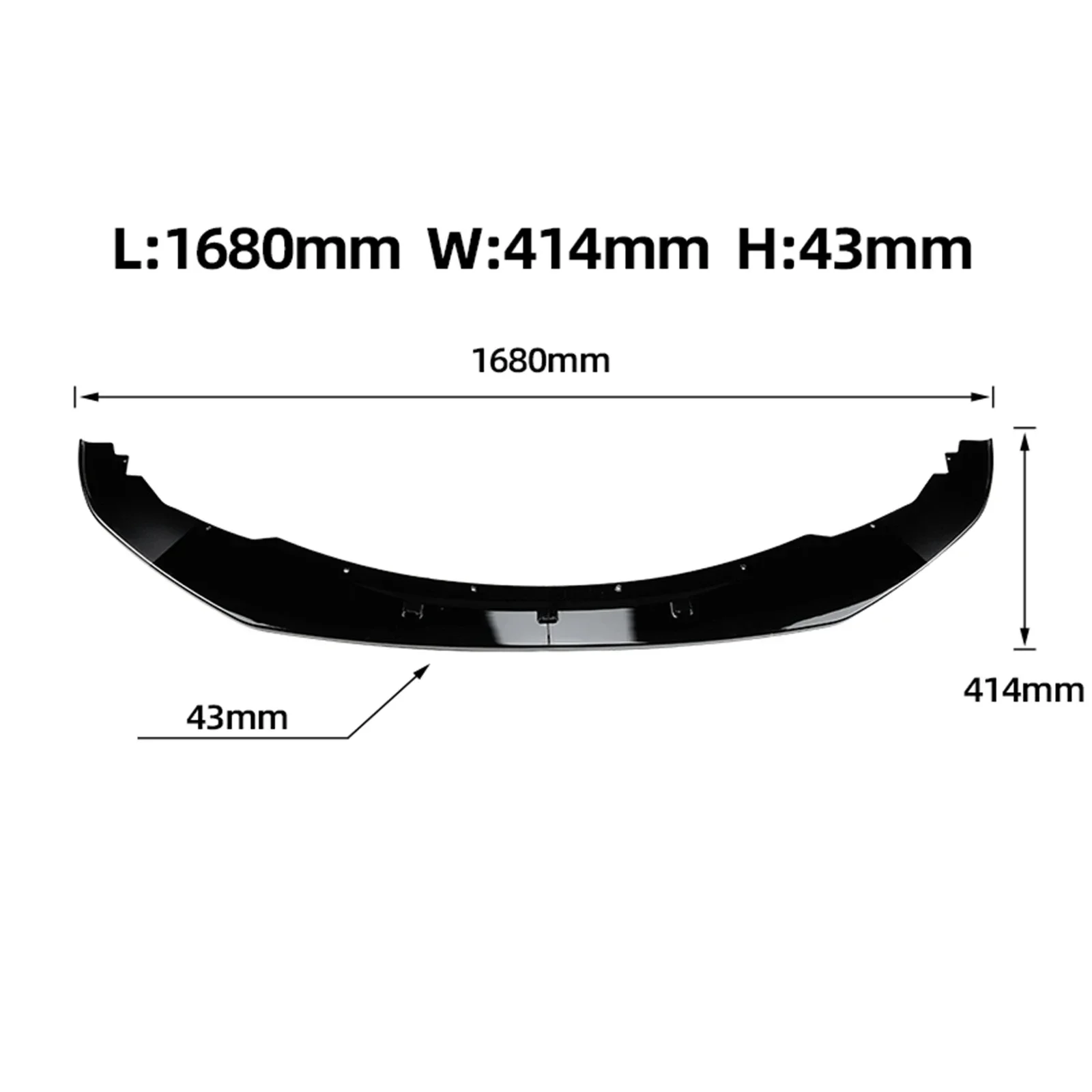 Для BMW 1 серии F20 F21 M Sport 118i 120i 135i 2011 2012 2013 2014 2015 Передний бампер Защита губ Диффузор