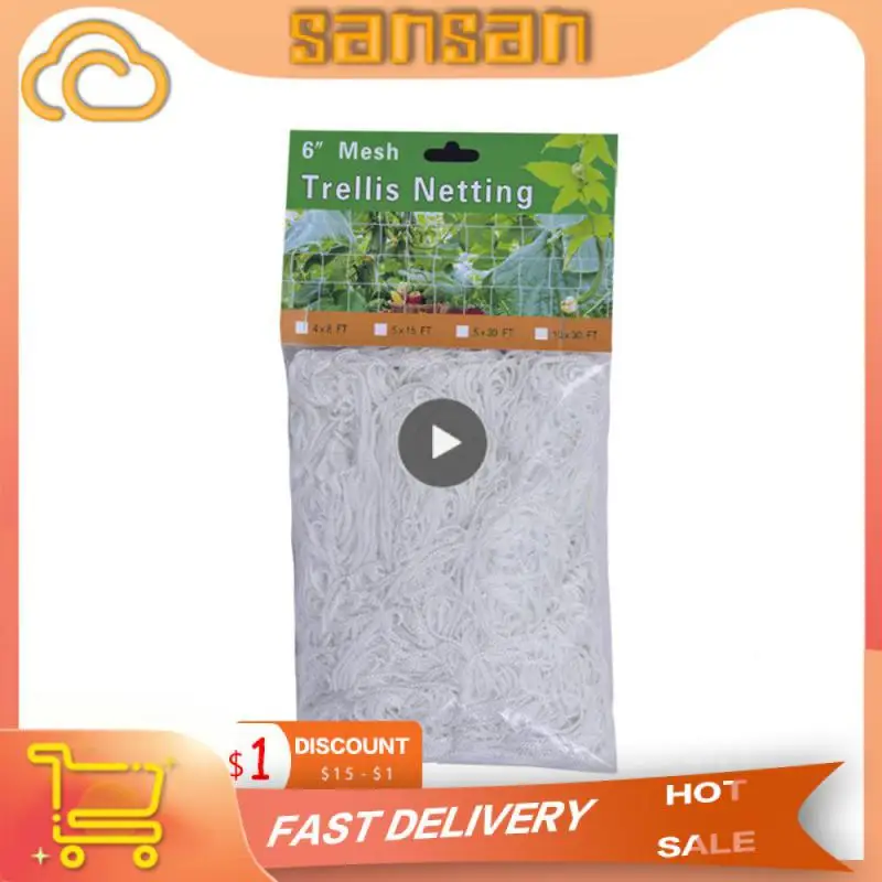 

Multipurpose Sturdy And Durable Polyester Woven Mesh Good Elasticity Climbing Vine Net Easy To Install Multi Thread Weaving