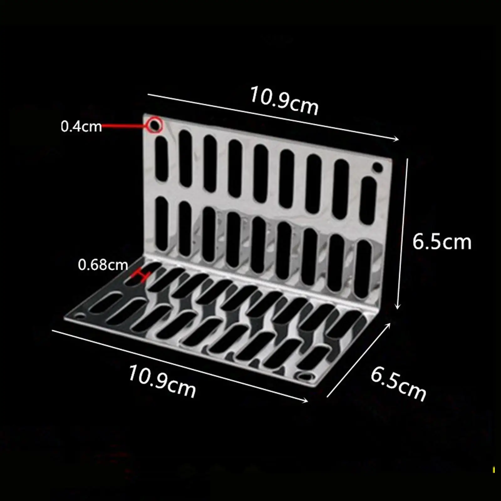 Уплотнительная сливная сетка L-образной формы вставная фильтрующая для душа